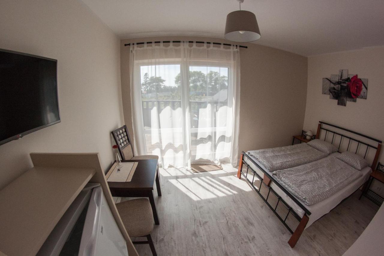 Ferienwohnung Camelot Leba Exterior foto
