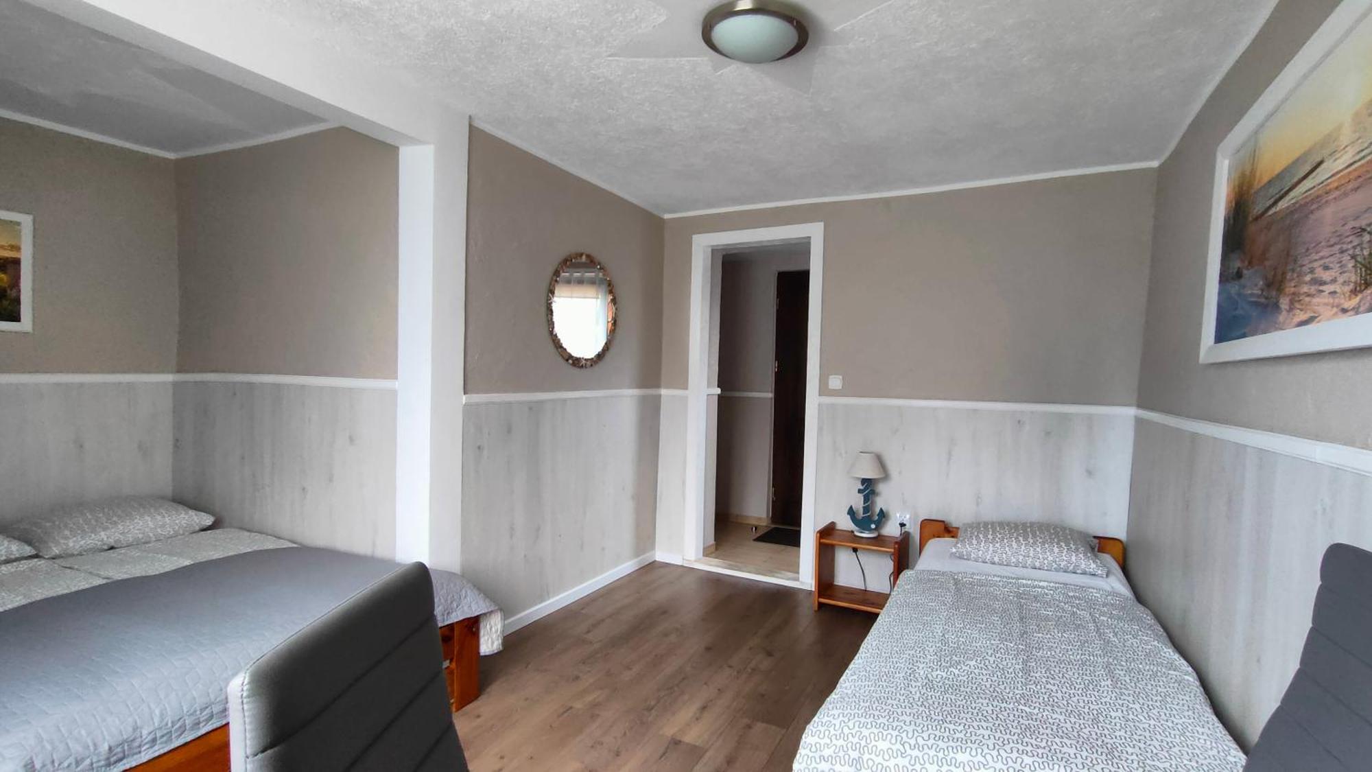 Ferienwohnung Camelot Leba Exterior foto